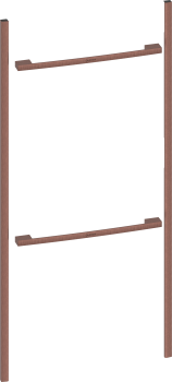 NEFF Z912ABY0 - Flex Design Kit für Seamless Combination , 120 cm, Brushed bronze, oder für eine Schublade (Wärme-, Zubehör-, Vakuumier-) & einen Backofen & einen Kompaktbackofen